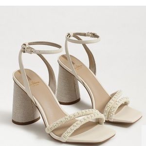 KIA BEADS BLOCK HEEL SANDAL